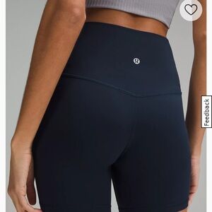 lululemon athletica Women's Dark Blue Bike Shorts